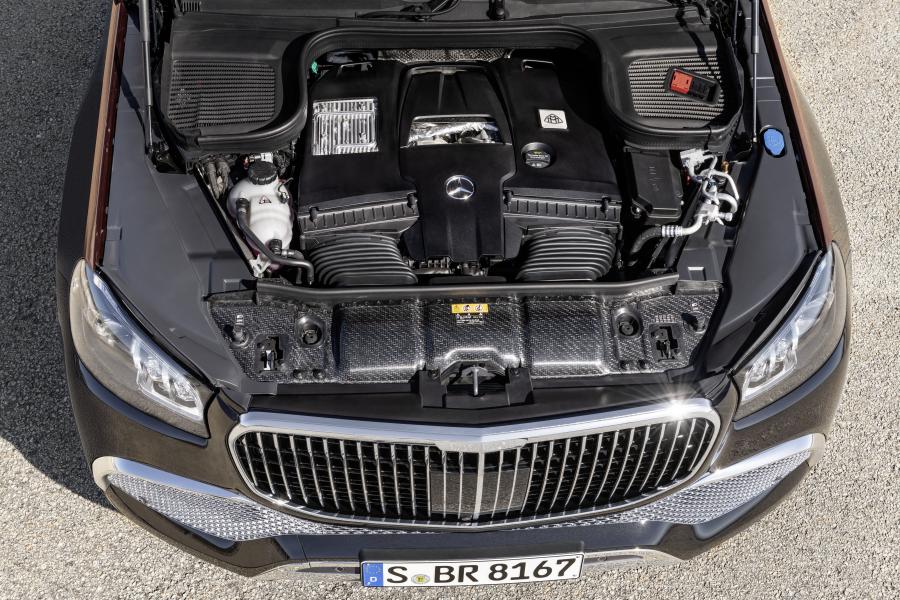 Моторный отсек Mercedes-Maybach GLS600 4Matic (X167) 2020 года  (WW) (фото 36 из 66)